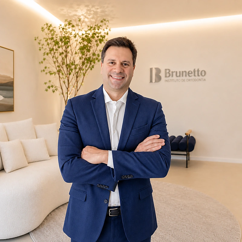 Dr. Daniel Brunetto na clínica do Instituto Brunetto